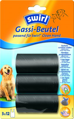 Swirl Gassi-Beutel zur Entsorgung von Hundekot 